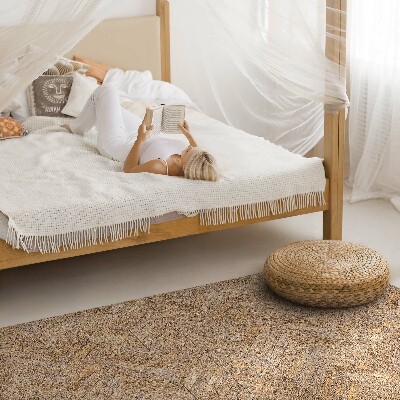 Tapijt vinyl Vintage houten visgraat parketvloer