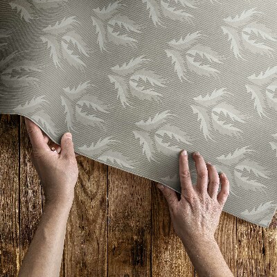 Vinyl vloerkleed plantenornament regelmatig patroon