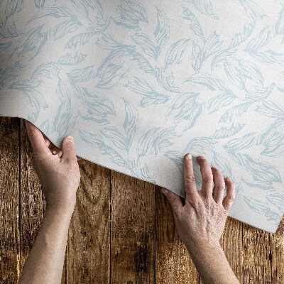 Vinyl vloerkleed Schets van elegante vintage bladeren