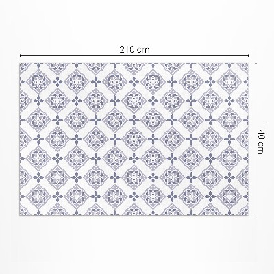 Vinyl vloerkleed Decoratieve tegels elegant patroon