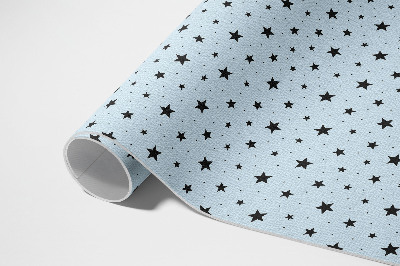 Vinyl tapijt Zwarte kleine sterren in de ruimte