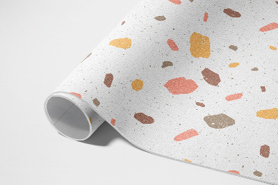 Vinyl tapijt Pastelkleurige steengoedplaat