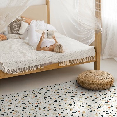 Tapijt vinyl Decoratieve steengoedplaat