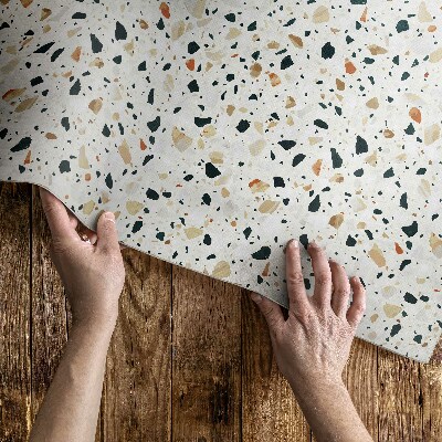 Tapijt vinyl Decoratieve steengoedplaat