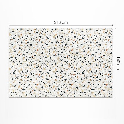 Tapijt vinyl Decoratieve steengoedplaat