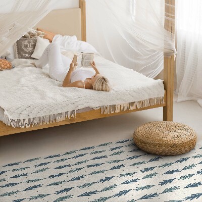 Vinyl tapijt Klein blaadjes decoratief boho patroon