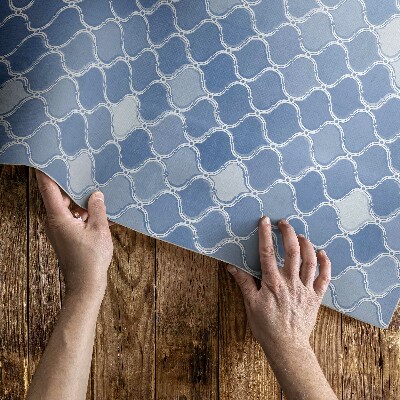 Tapijt vinyl Mediterrane mozaïek delicate tegels