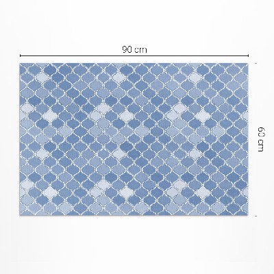 Tapijt vinyl Mediterrane mozaïek delicate tegels