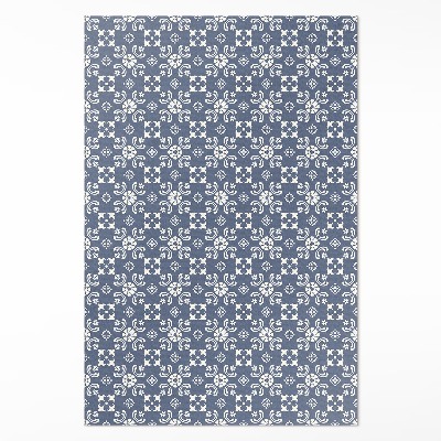 Vinyl vloerkleed Kleine ornamenten in een elegante stijl