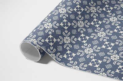 Vinyl vloerkleed Kleine ornamenten in een elegante stijl