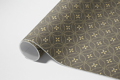 Vinyl vloerkleed Modieus patroon met stijlvolle cirkels