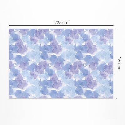 Vinyl tapijt Aquarel abstracte vlekken