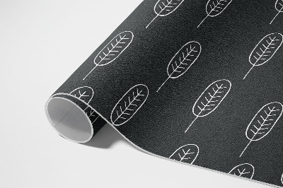 Vinyl tapijt Minimalistische boho-bladeren