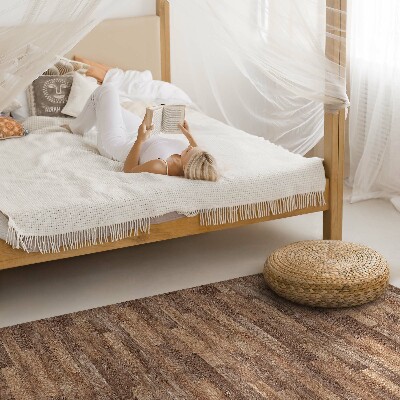 Vinyl vloerkleed Stijlvolle houten parketvloer