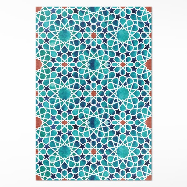 Vinyl tapijt Prachtig mozaïek met sterren