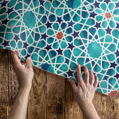 Vinyl tapijt Prachtig mozaïek met sterren