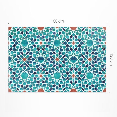 Vinyl tapijt Prachtig mozaïek met sterren