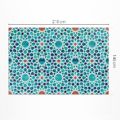 Vinyl tapijt Prachtig mozaïek met sterren