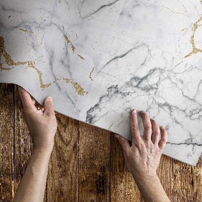 Vinyl vloerkleed Elegante marmeren stijlvolle stenen platen
