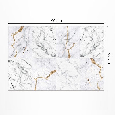 Vinyl vloerkleed Elegante marmeren stijlvolle stenen platen