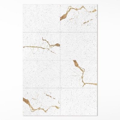 Vinyl vloerkleed Stijlvolle marmeren stenen platen