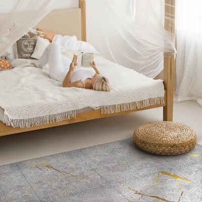 Tapijt vinyl Betonnen platen, stenen tegels