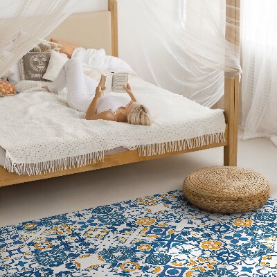 Tapijt vinyl Gepatroneerde tegels kleurrijke mozaïek