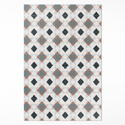 Vinyl vloerkleed Geometrische mozaïek prachtige tegels