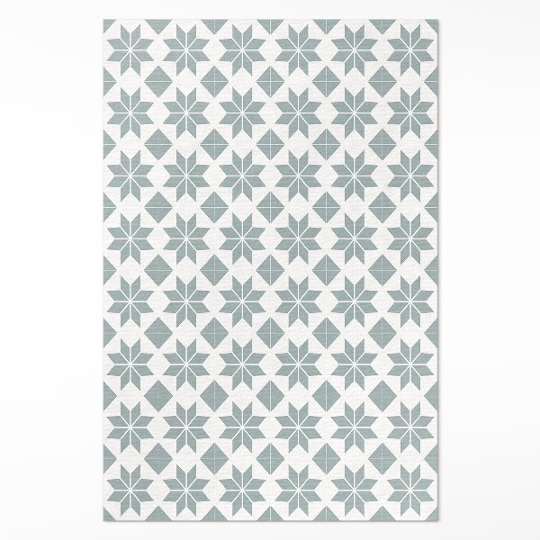 Vinyl tapijt Decoratieve sterren kleine tegels