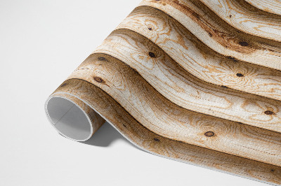 Tapijt vinyl Planken met knopen, houten balken