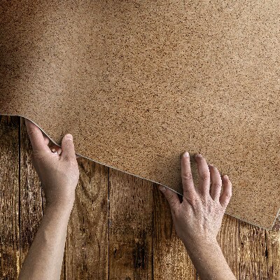 Vinyl vloerkleed Houten spaanplaat textuur