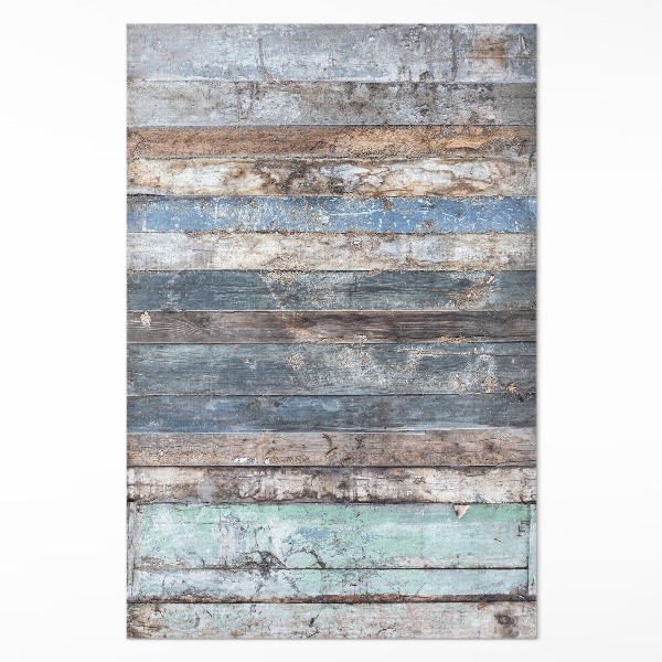 Vinyl tapijt Vintage gescheurde houten planken
