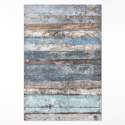 Vinyl tapijt Vintage gescheurde houten planken