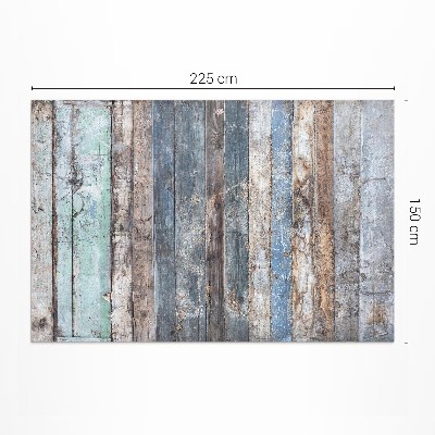 Vinyl tapijt Vintage gescheurde houten planken