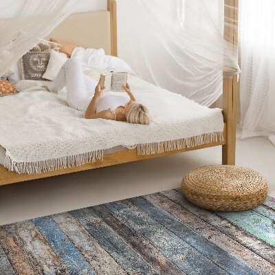 Vinyl tapijt Vintage gescheurde houten planken