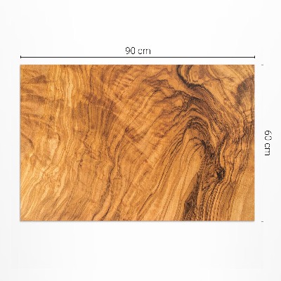 Vinyl vloerkleed Vormen in houtstructuurbord