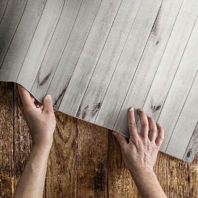 Tapijt vinyl Houten vloerplanken met knopen