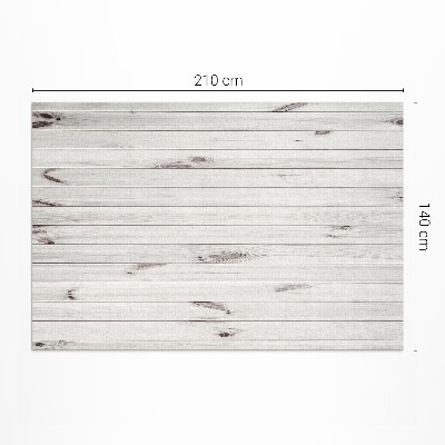 Tapijt vinyl Houten vloerplanken met knopen