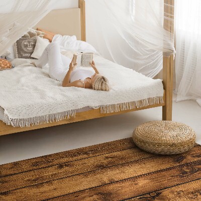 Vinyl vloerkleed Oude houten vloerplanken