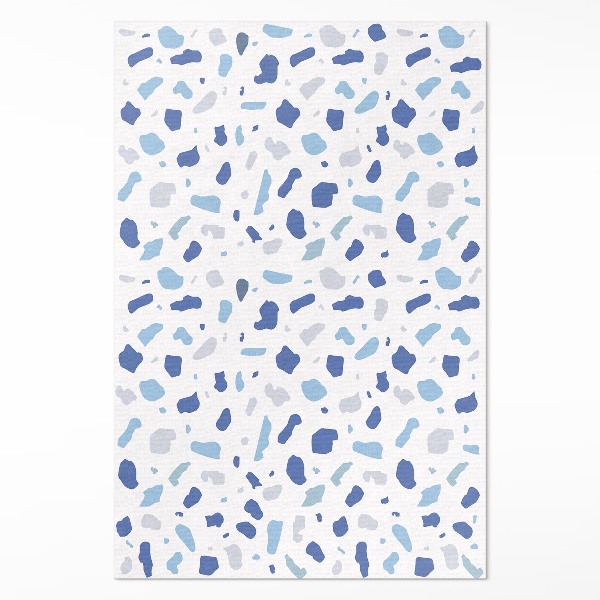 Tapijt vinyl Illustratie van decoratief steengoedpatroon