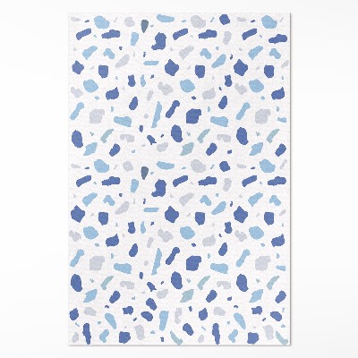 Tapijt vinyl Illustratie van decoratief steengoedpatroon