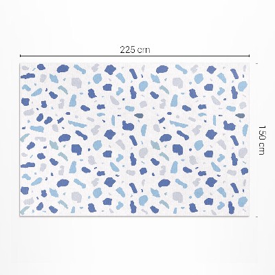 Tapijt vinyl Illustratie van decoratief steengoedpatroon