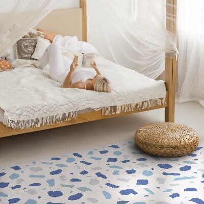 Tapijt vinyl Illustratie van decoratief steengoedpatroon