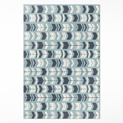 Tapijt vinyl Boho pijlen Indiaas patroon