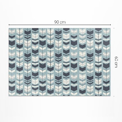 Tapijt vinyl Boho pijlen Indiaas patroon