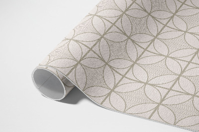 Tapijt vinyl Elegant minimalistisch decoratief patroon