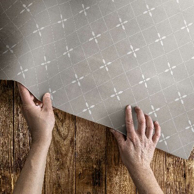 Vinyl vloerkleed Stijlvol minimalistisch decoratief patroon