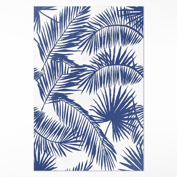 Vinyl vloerkleed Illustratie van tropische bladeren