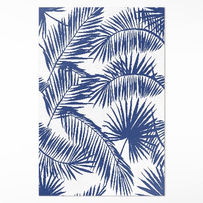 Vinyl vloerkleed Illustratie van tropische bladeren