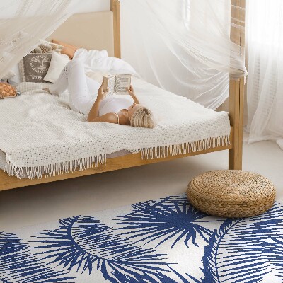 Vinyl vloerkleed Illustratie van tropische bladeren